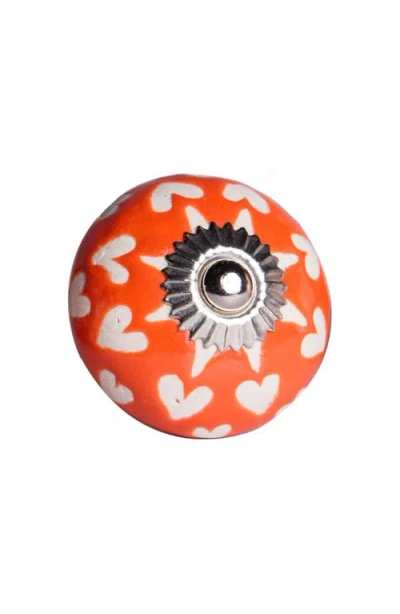 Kinetic 12-pack Knobs In Orange Heart