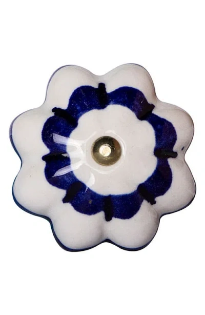 Kinetic 8-pack Knobs In Wavy Navy White