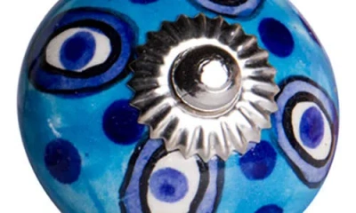 Kinetic 12-pack Knobs In Blue Polka Dot