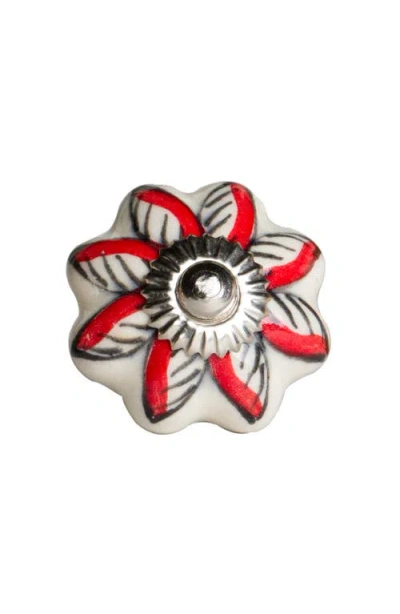 Kinetic 12-pack Knobs In Red Cream