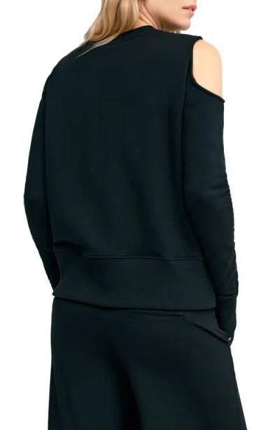 Marcella William Cutout Sweatshirt In Black