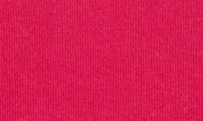 Tahari Asl Short Sleeve Sweater In Raspberry