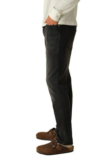 Fair Harbor Driftwood Straight Leg Jeans In Black Wash (025)