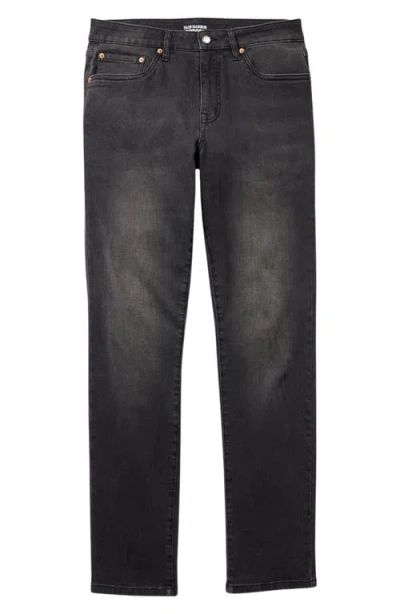 Fair Harbor Driftwood Straight Leg Jeans In Black Wash (025)