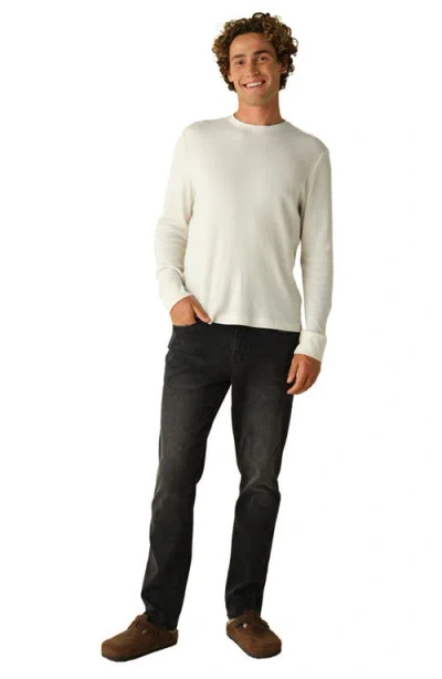 Fair Harbor Driftwood Straight Leg Jeans In Black Wash (025)