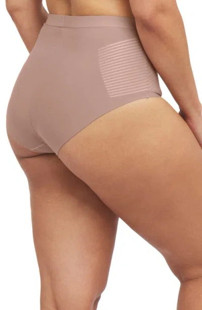 Spanx Shape Invisible Cotton Brief In Cafe Au Lait