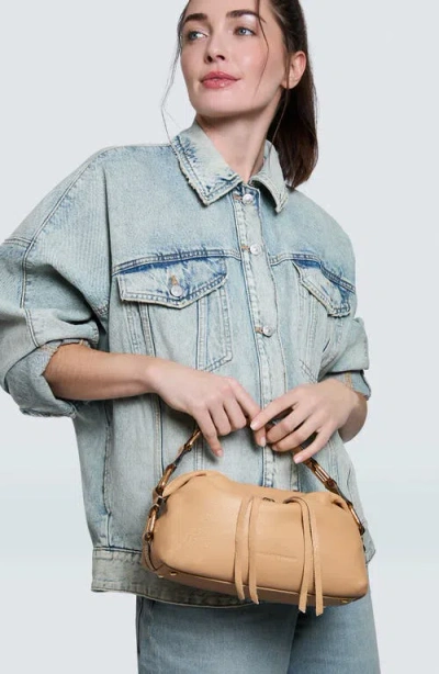 Aimee Kestenberg Dumpling Leather Top Handle Bag In Camel