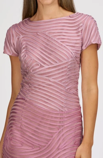 Js Collections Julianna Soutache Cocktail Dress In Multi Pink