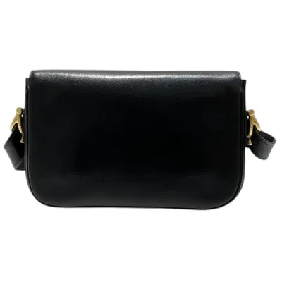 Pre-owned Celine Black Leather Shoulder Bag ()
