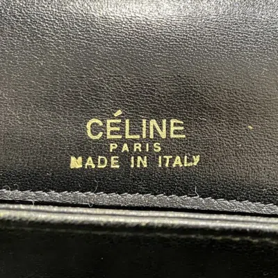 Pre-owned Celine Black Leather Shoulder Bag ()
