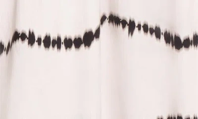 The Lulo Project Crustacean Stretch Cotton Maxi Skirt In Beige Waves