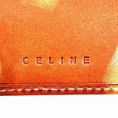 Pre-owned Celine Brown Pvc Leather Wallet (bi-fold) ()