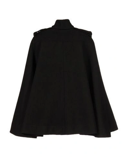 Shop Alexander Mcqueen Belted Coats In Black