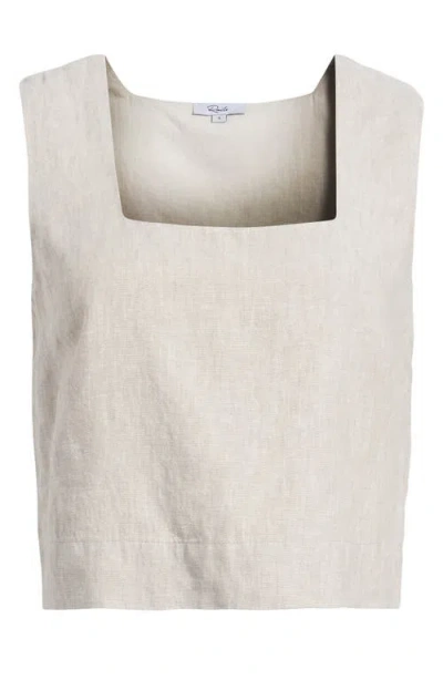 Rails Akira Sleeveless Top In Heathered Flax In Gray