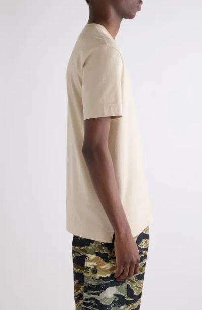 Givenchy Crew Neck Short Sleeves T-shirts In Beige