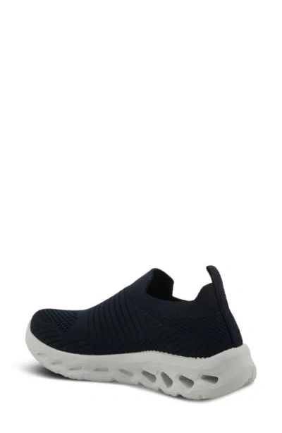 Flexus By Spring Step Scruggs Slip-on Sneaker In Navy