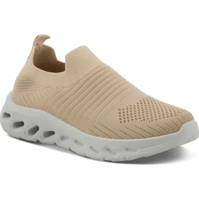 Flexus By Spring Step Scruggs Slip-on Sneaker In Beige