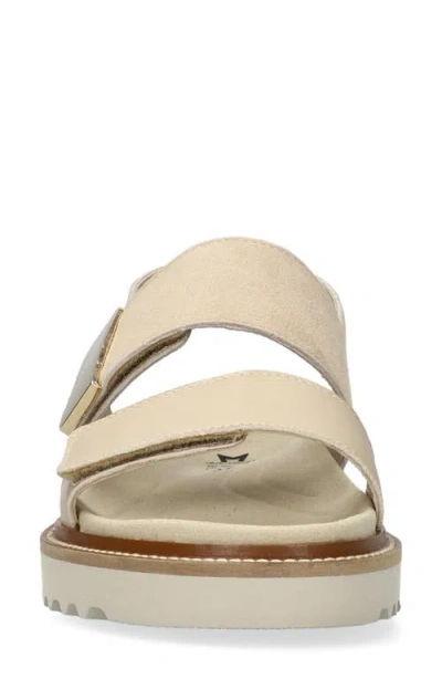 Mephisto Violane Platform Sandal In Light Sand