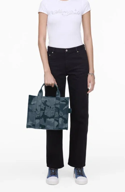 Marc Jacobs The Camo Jacquard Medium Tote Bag In Multi