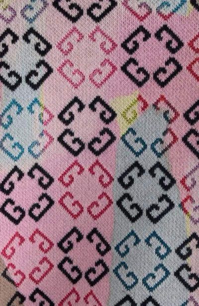 Givenchy Multicolor Sweater In Monogram 72 Cotton In Pink Multicolored