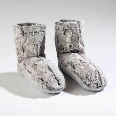 Sonoma Lavender Eucalyptus Spa Booties In Silver Fox