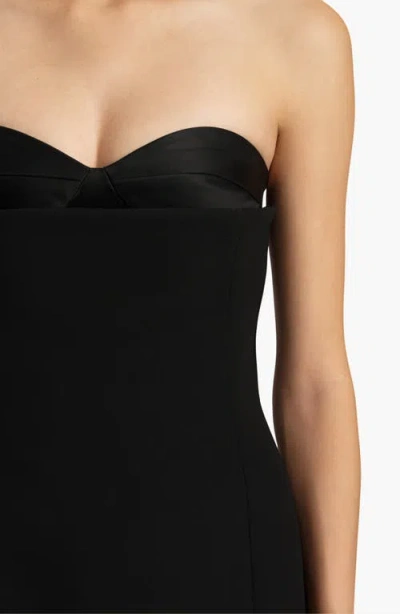 Khaite Ayla Bustier Top In Black