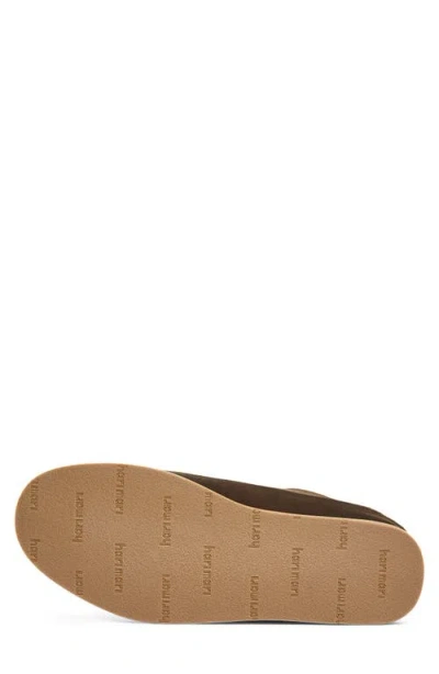 Hari Mari Tio Genuine Shearling Lined Slipper In Havana Brown