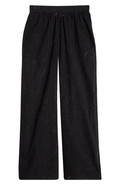 Solid & Striped The Delaney Pants Black In Noir