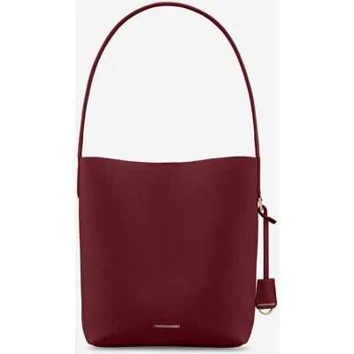 Maison De Sabre Maison De Sabr Bucket Soft Tote In Plum Nude