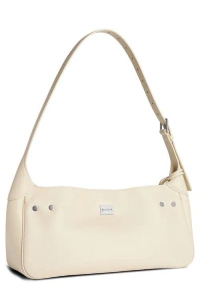 Balenciaga Small Bel Air Belted Leather Shoulder Bag In 9723 Soya