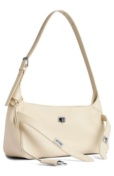 Balenciaga Small Bel Air Belted Leather Shoulder Bag In 9723 Soya