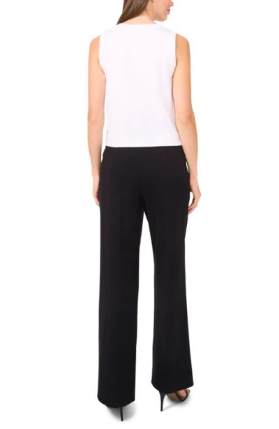 Halogenr Halogen(r) Crewneck Sweater Tank In Bright White