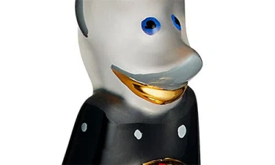 Orrefors Sparkling Devil Champagne Flute In Dark Gray