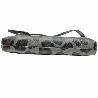 Pre-owned Coach Gray Pvc Shoulder Bag ()