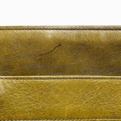 Pre-owned Coach Khaki Leather Shoulder Bag ()