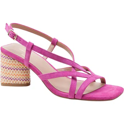 Linea Paolo Hazel Slingback Sandal In Fuchsia