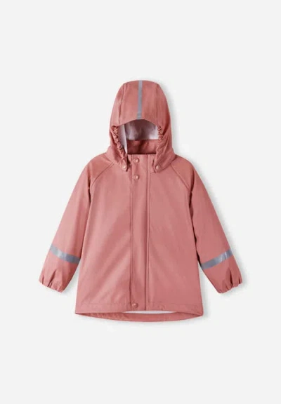 Reima Lampi Raincoat In Rose Blush