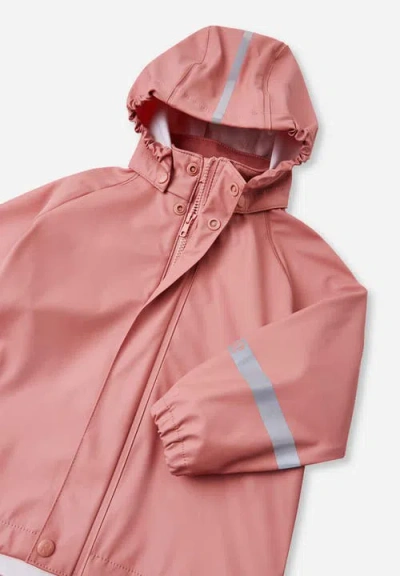 Reima Lampi Raincoat In Rose Blush