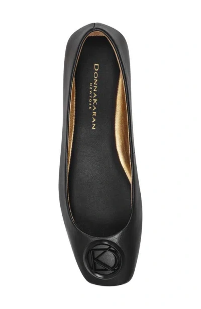 Donna Karan Kylee Ballet Flats In Black