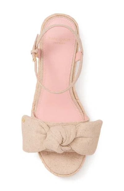 Kate Spade Women's Leandra Espadrille Wedge Sandals In Natural