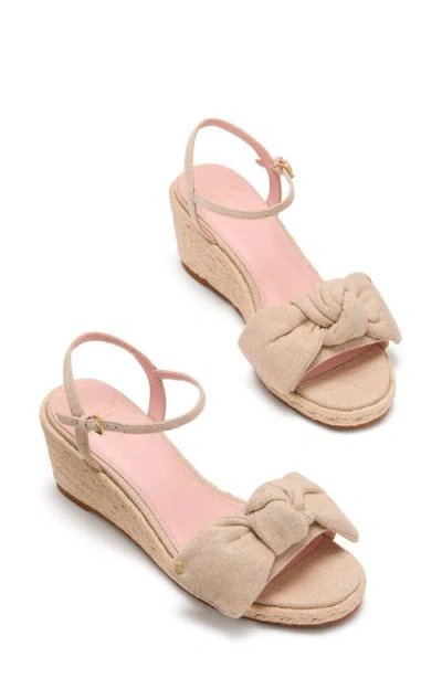 Kate Spade Women's Leandra Espadrille Wedge Sandals In Natural