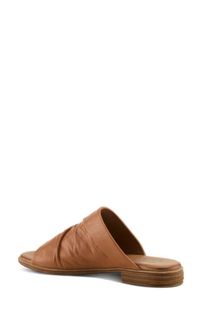 Spring Step Jaleel Slide Sandal In Tan