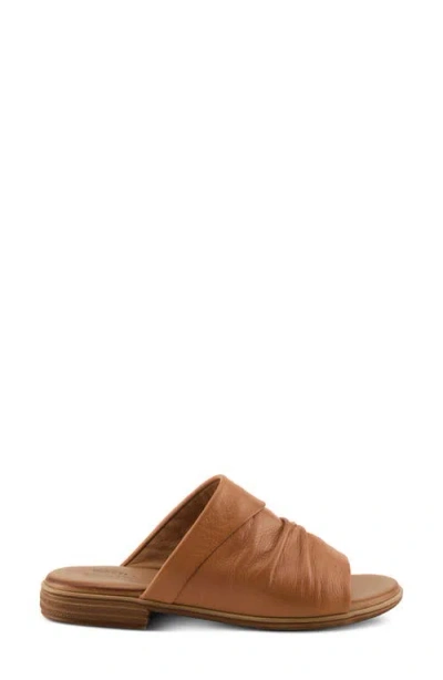 Spring Step Jaleel Slide Sandal In Tan