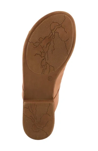 Spring Step Jaleel Slide Sandal In Tan