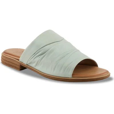Spring Step Jaleel Slide Sandal In Mint Green