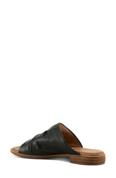 Spring Step Jaleel Slide Sandal In Black