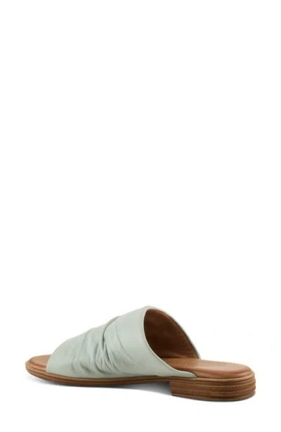 Spring Step Jaleel Slide Sandal In Mint Green