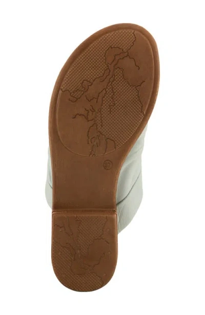 Spring Step Jaleel Slide Sandal In Mint Green