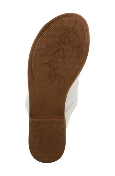 Spring Step Jaleel Slide Sandal In White