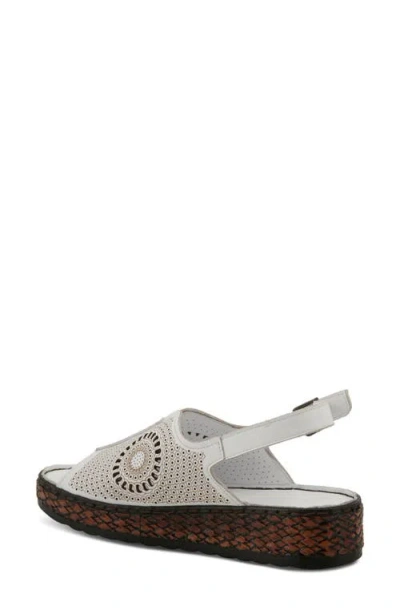 Spring Step Cordero Slingback Sandal In White